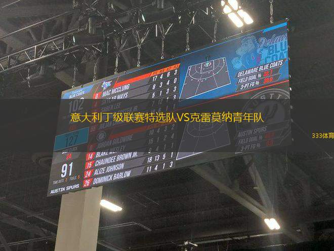 意大利丁級(jí)聯(lián)賽特選隊(duì)VS克雷莫納青年隊(duì)